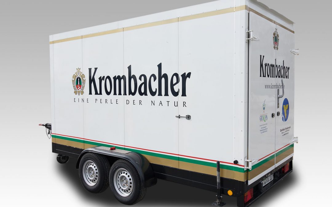 Krombacher Kühlanhänger 3,5 t Nr. 107